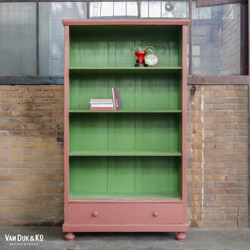 Brocante open boekenkast - Afbeelding 2