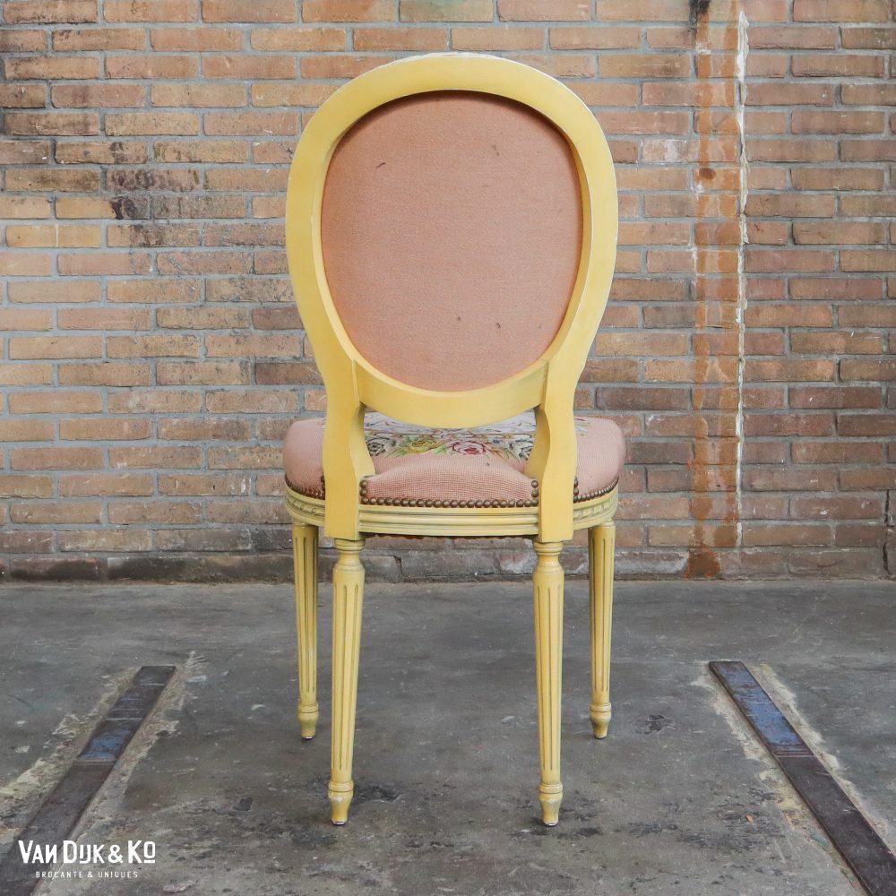 Vintage Louis XV stoel - Afbeelding 4