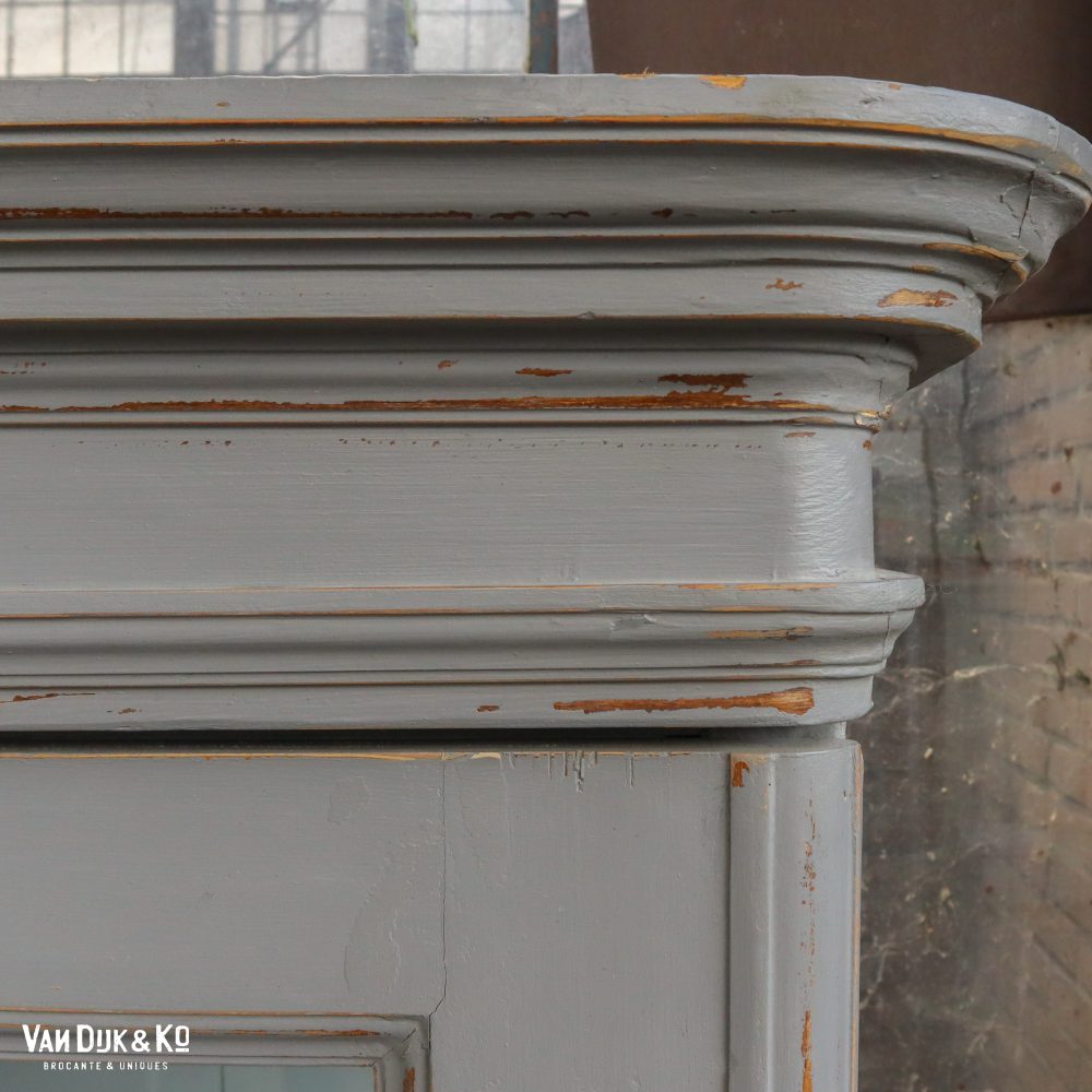 Brocante vitrinekast - Afbeelding 7