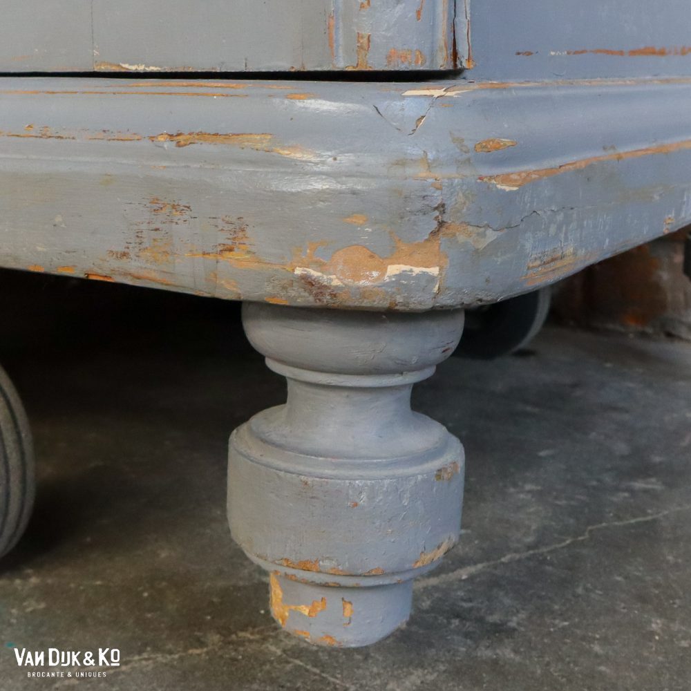 Brocante vitrinekast - Afbeelding 12