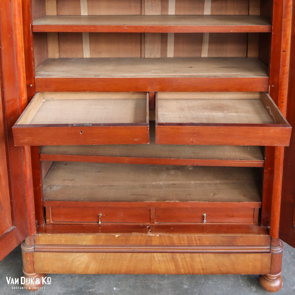 Biedermeier kuifkast - demontabel - Afbeelding 4