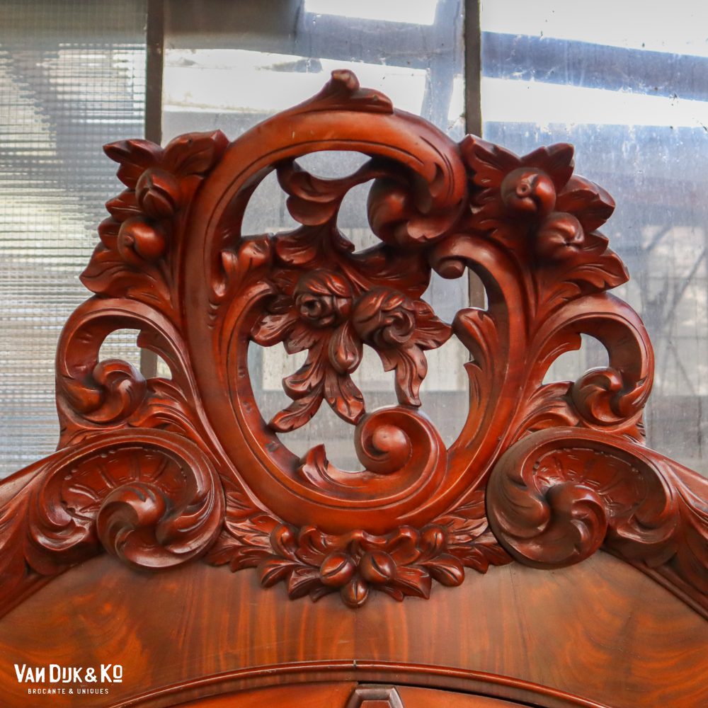Biedermeier kuifkast - demontabel - Afbeelding 6