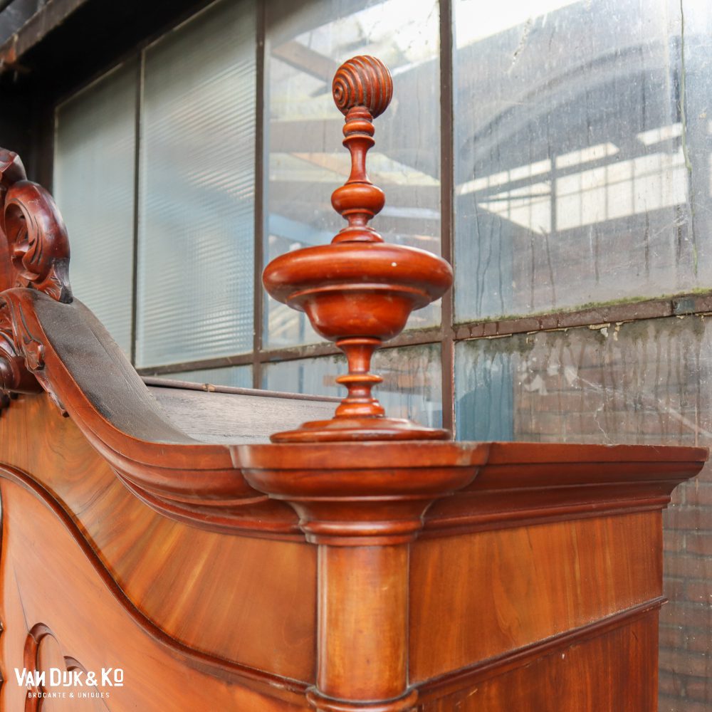 Biedermeier kuifkast - demontabel - Afbeelding 7