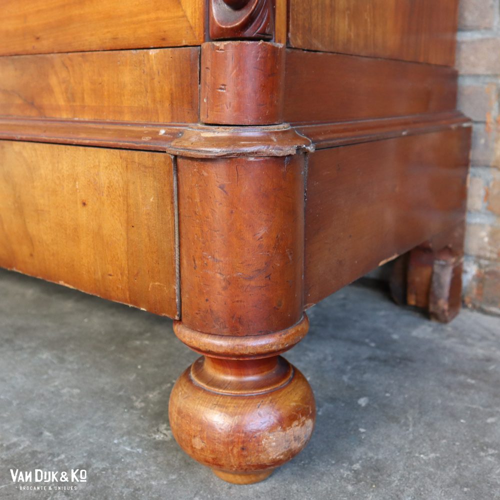 Biedermeier kuifkast - demontabel - Afbeelding 12