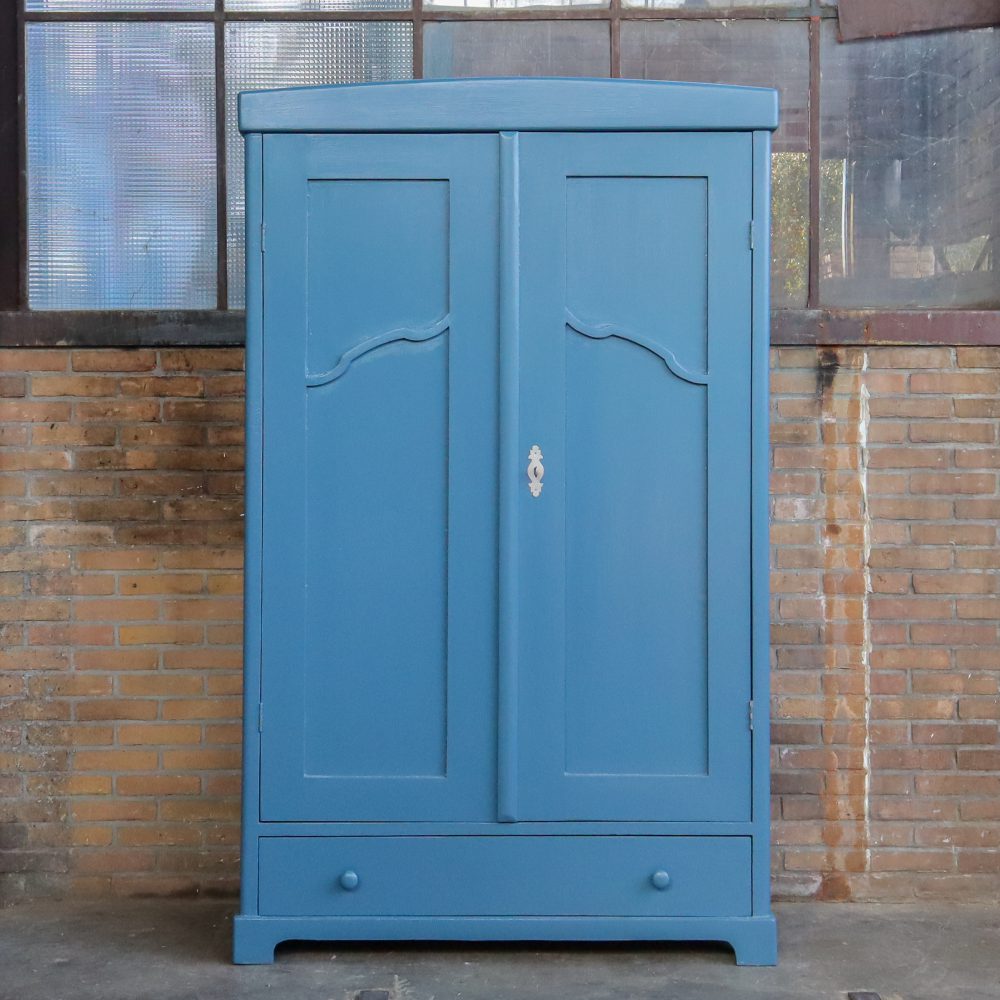 Blauwe kledingkast - Afbeelding 2