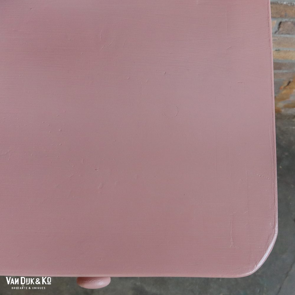 Brocante oudroze commode - Afbeelding 5