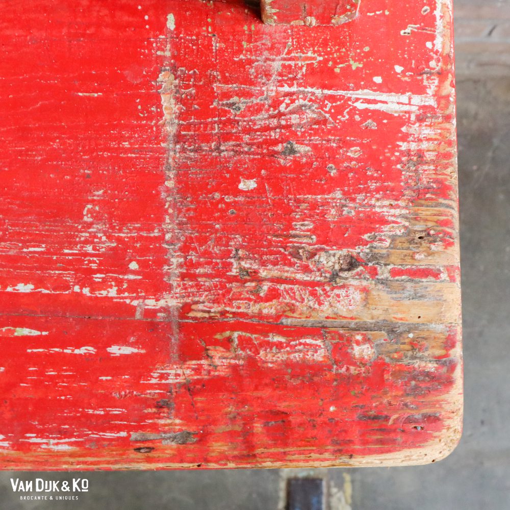Brocante rode buffetkast - Afbeelding 13