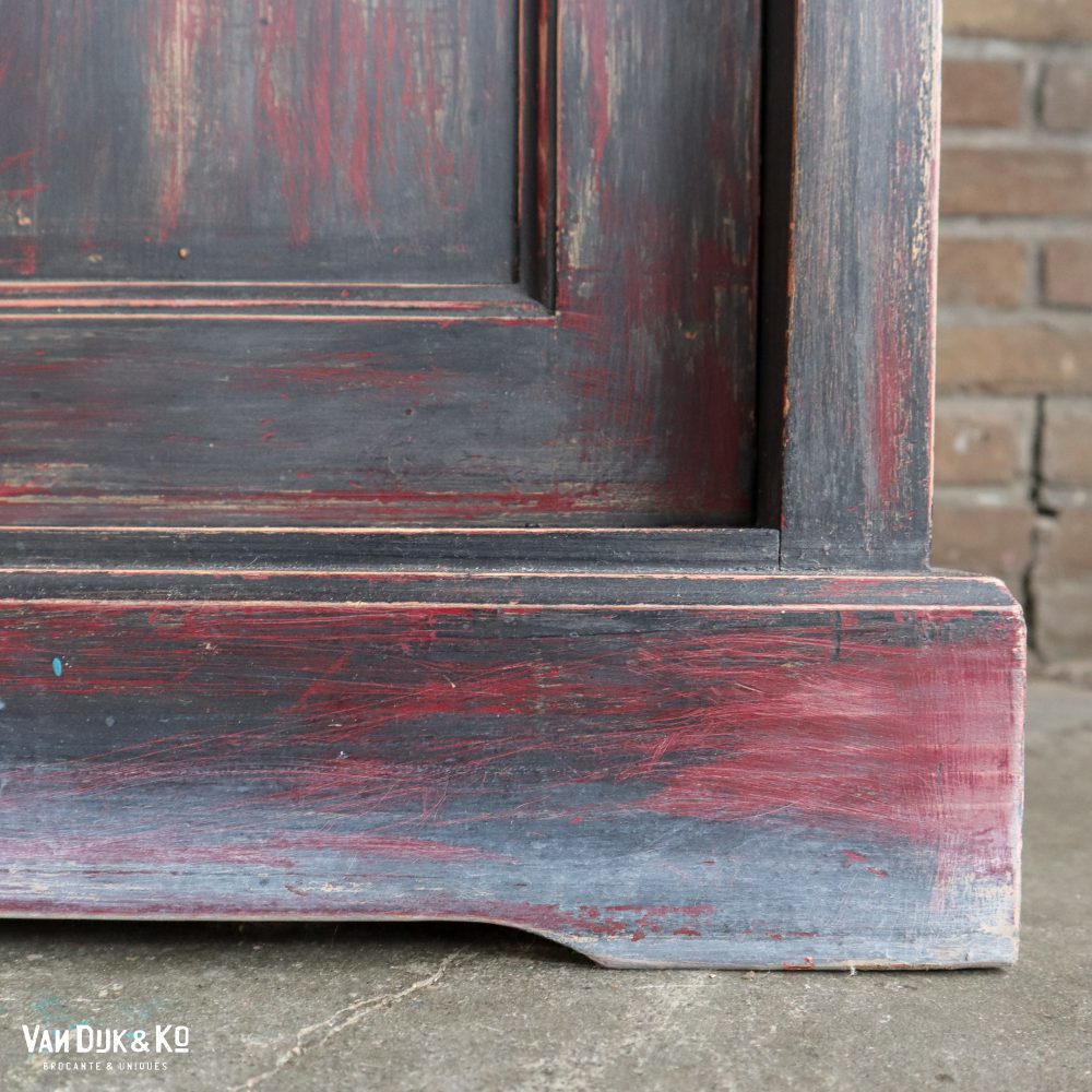 Vintage schoolkast met gaas - Afbeelding 17