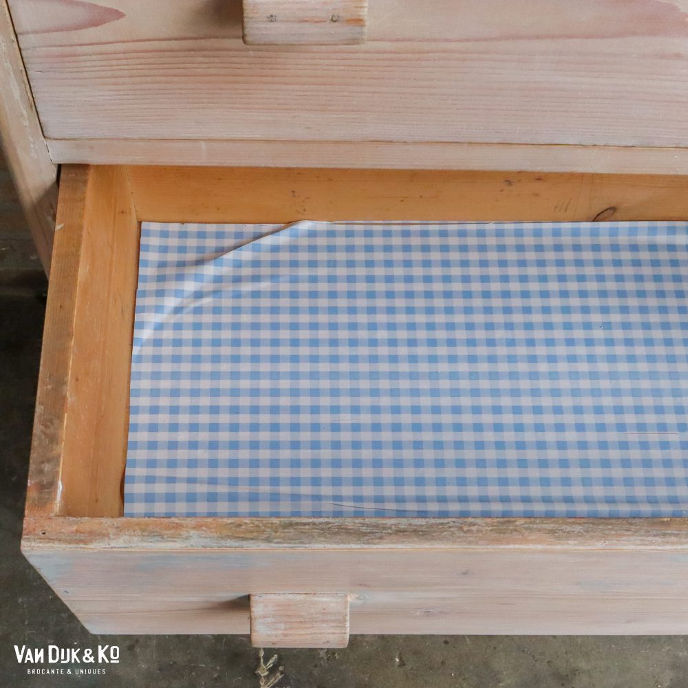 White wash ladekast - Afbeelding 6
