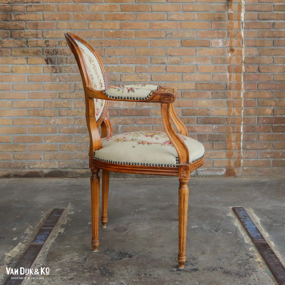 Vintage Louis XV stoel - Afbeelding 3