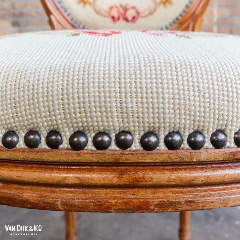Vintage Louis XV stoel - Afbeelding 10