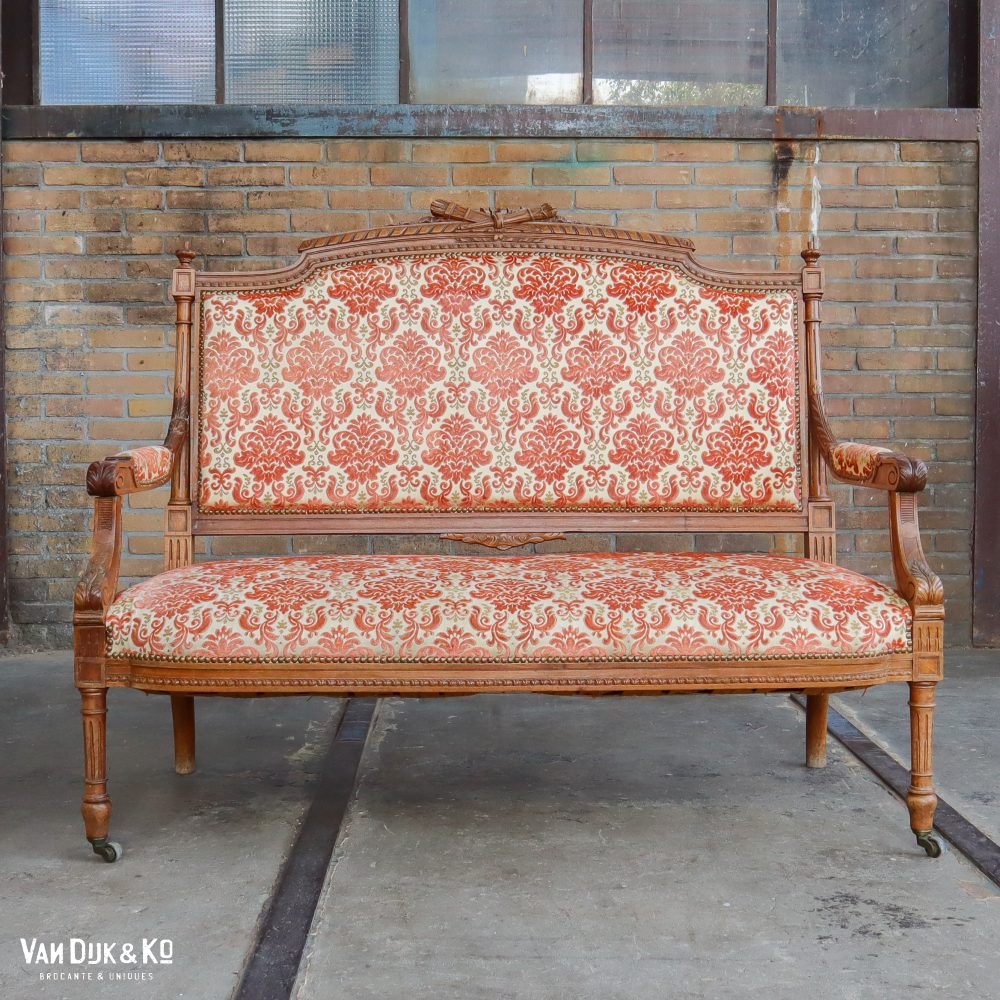 Antieke Franse sofa - Afbeelding 2