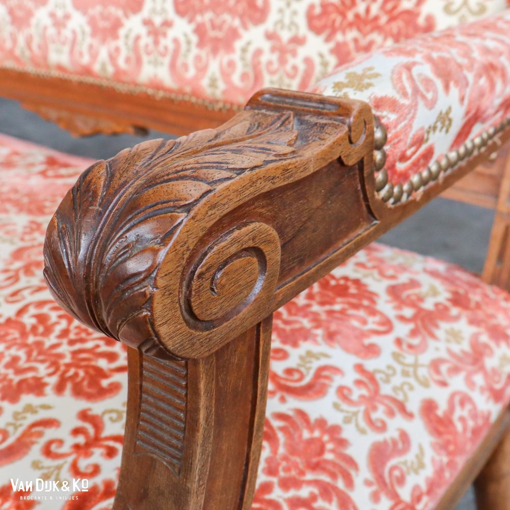 Antieke Franse sofa - Afbeelding 5