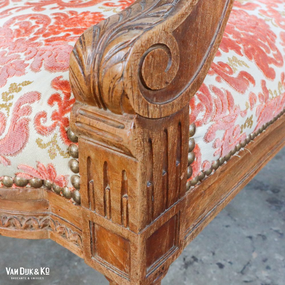 Antieke Franse sofa - Afbeelding 6