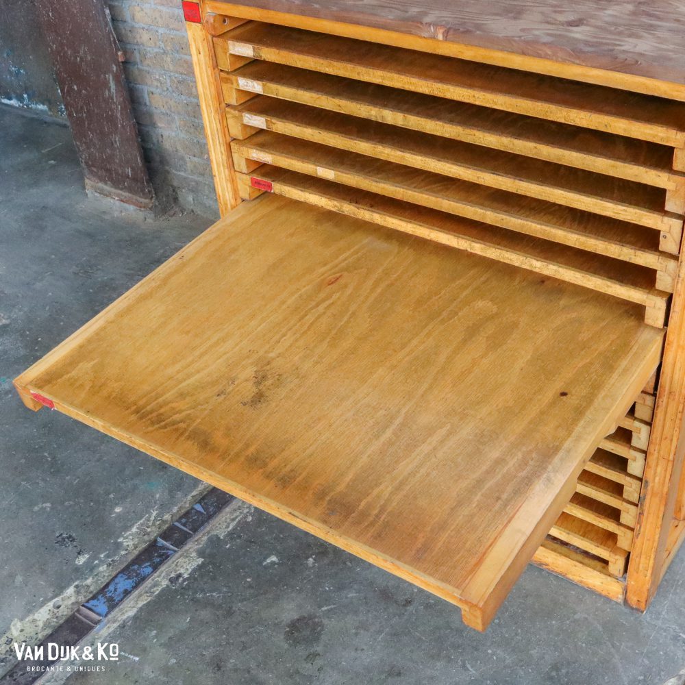 Vintage papierkast - Afbeelding 7