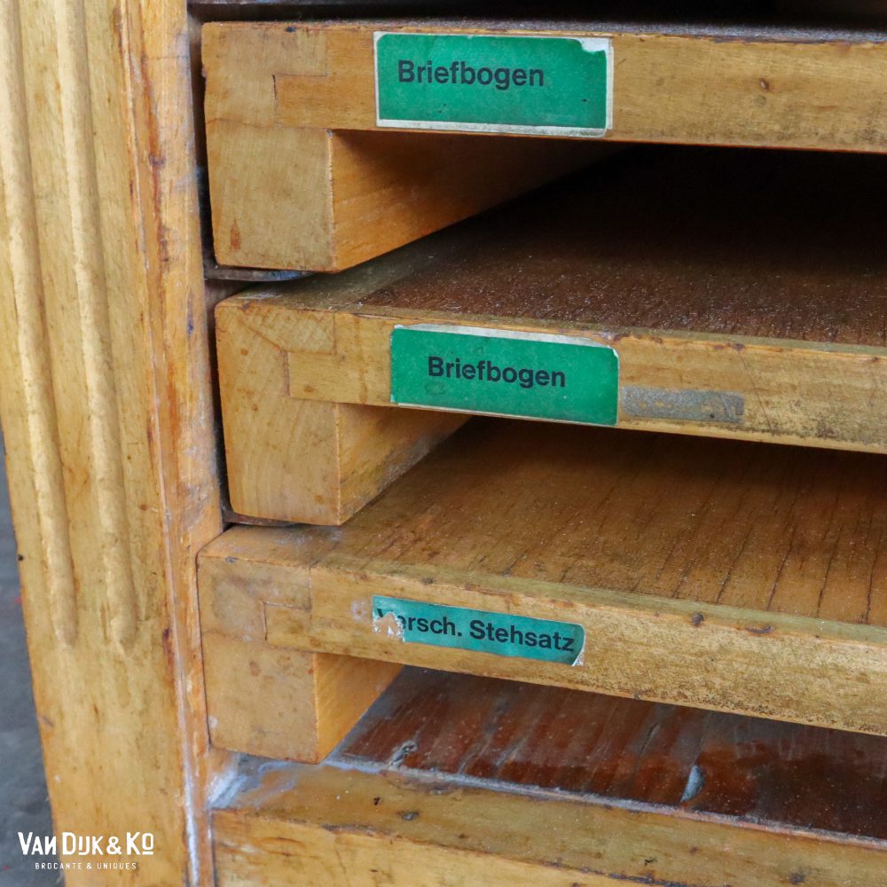Vintage papierkast - Afbeelding 12