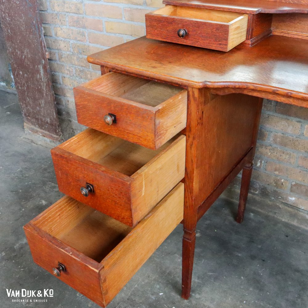 Antieke kaptafel - Afbeelding 4