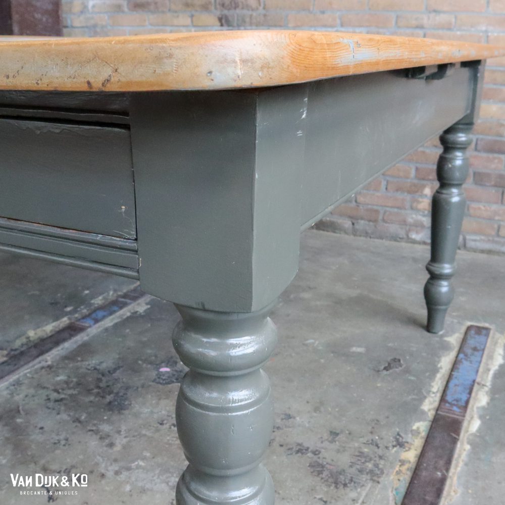 Brocante verweerde tafel - Afbeelding 7