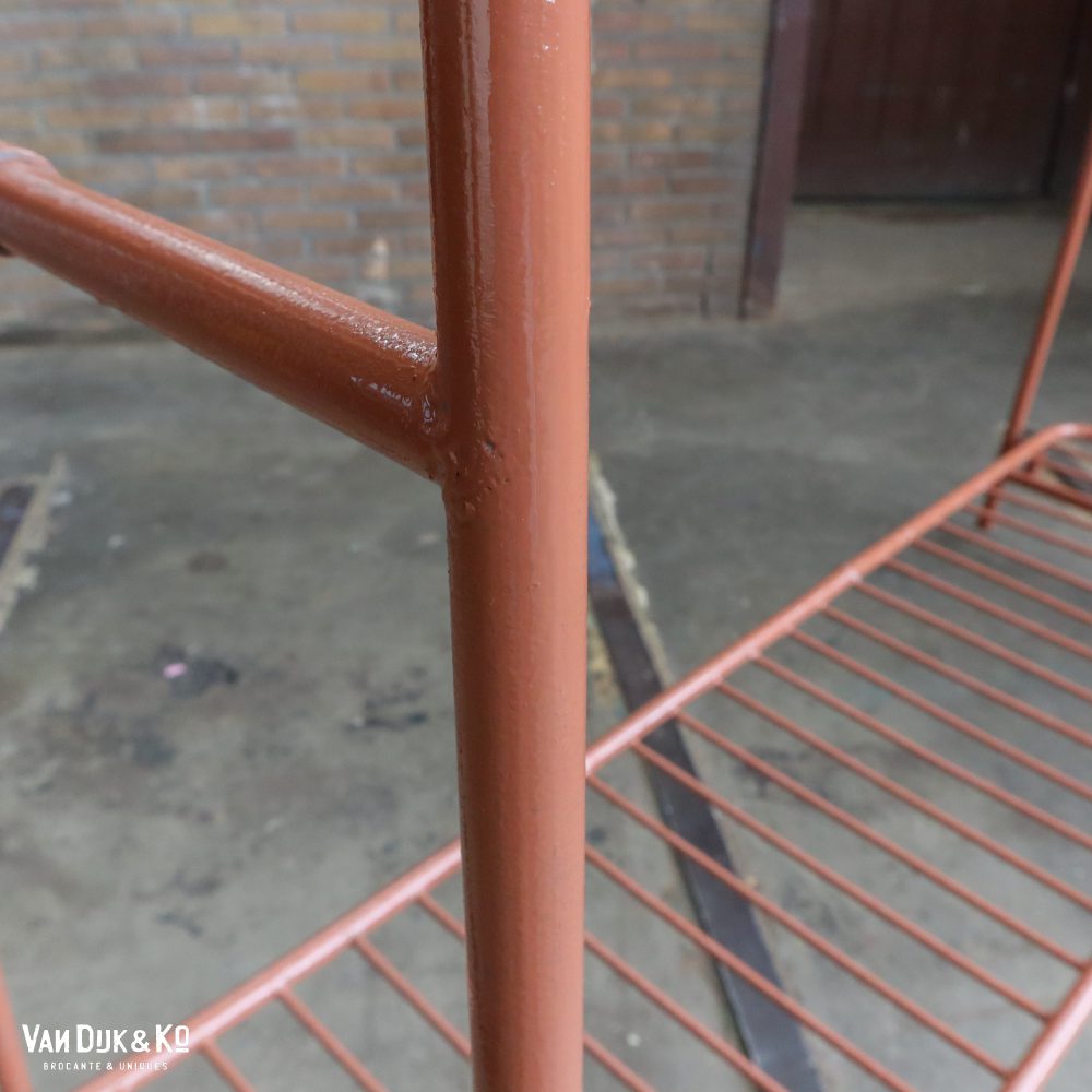 Vintage metalen kledingrekken - Afbeelding 4