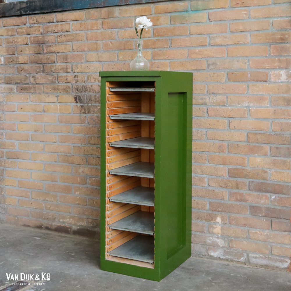 Vintage archiefkast - Afbeelding 2