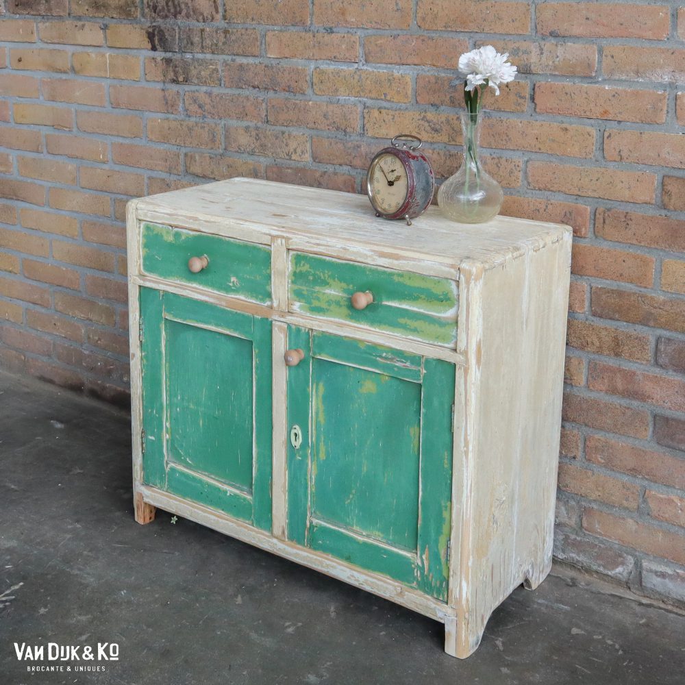 Klein brocante kastje - Afbeelding 2