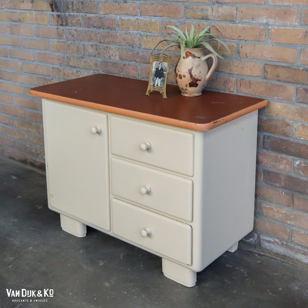 Klein brocante kastje - Afbeelding 2