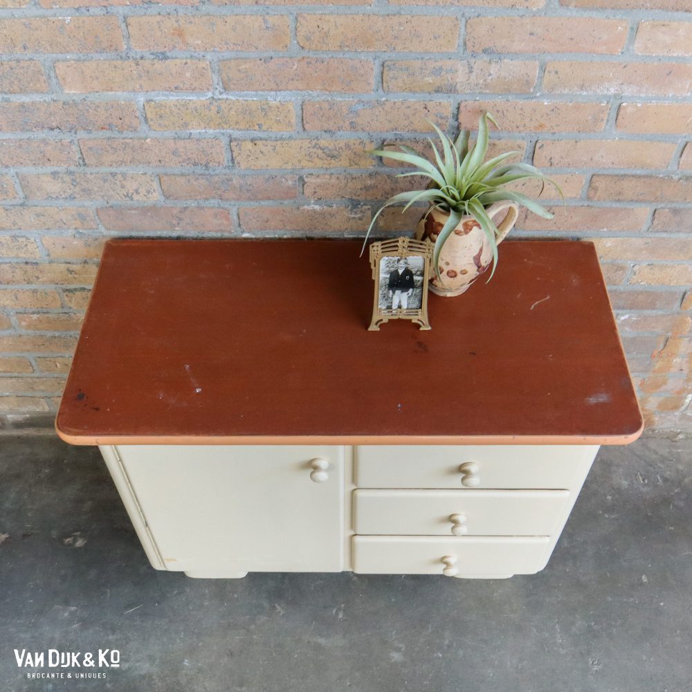 Klein brocante kastje - Afbeelding 3