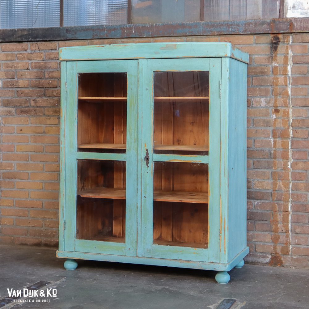 Brocante vitrinekastje - Afbeelding 2