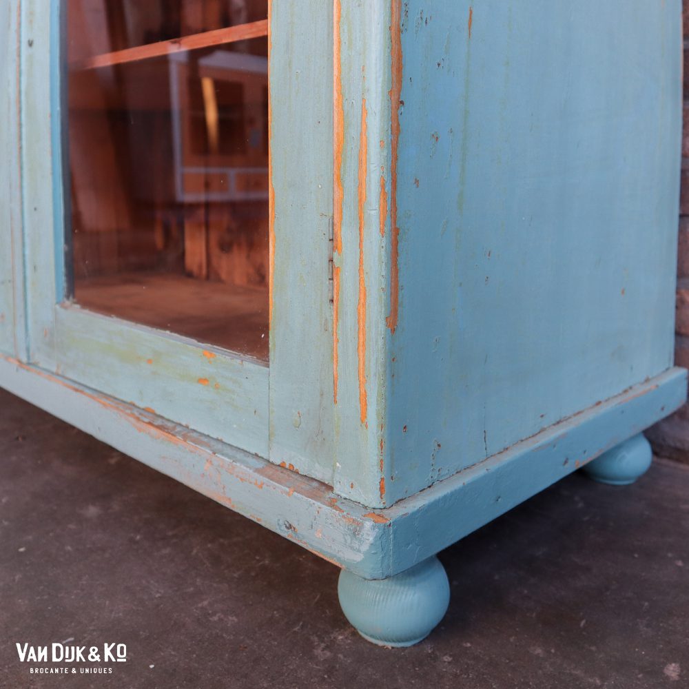 Brocante vitrinekastje - Afbeelding 9
