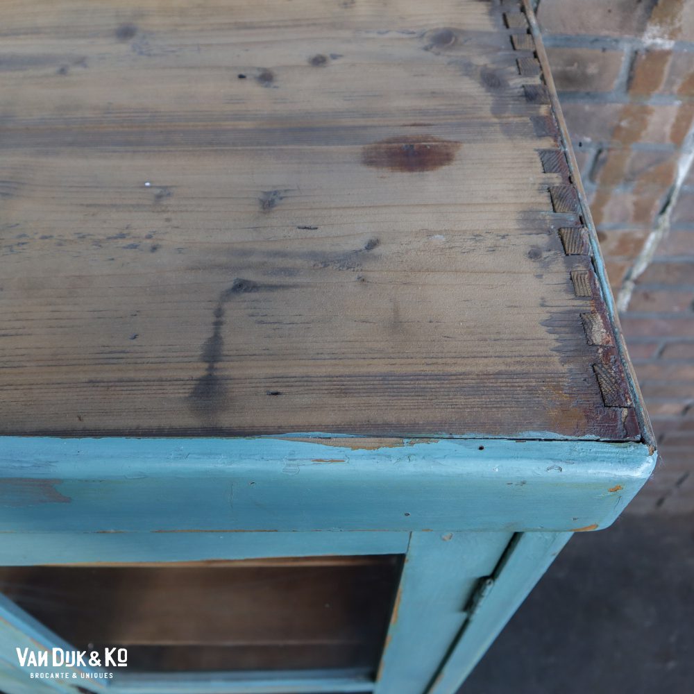 Brocante vitrinekastje - Afbeelding 6