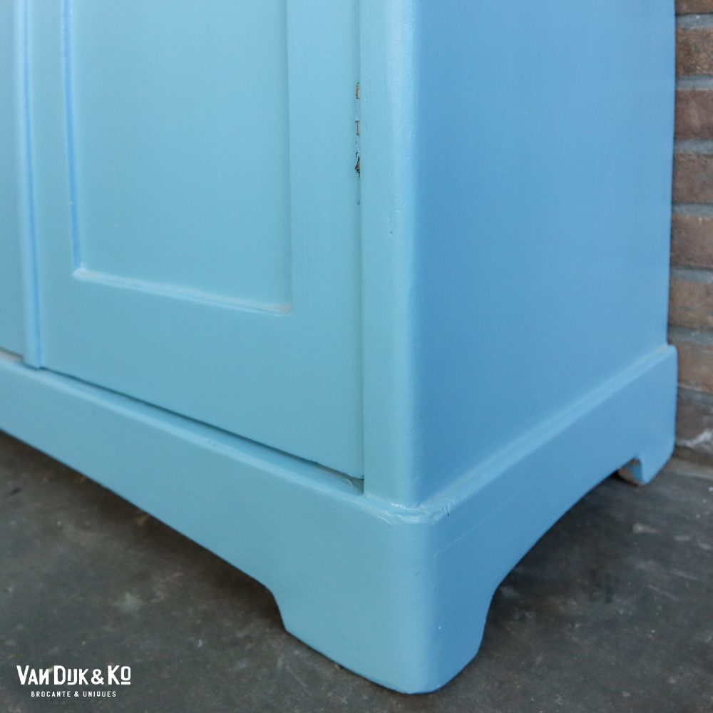 Blauwe vitrinekast - Afbeelding 6