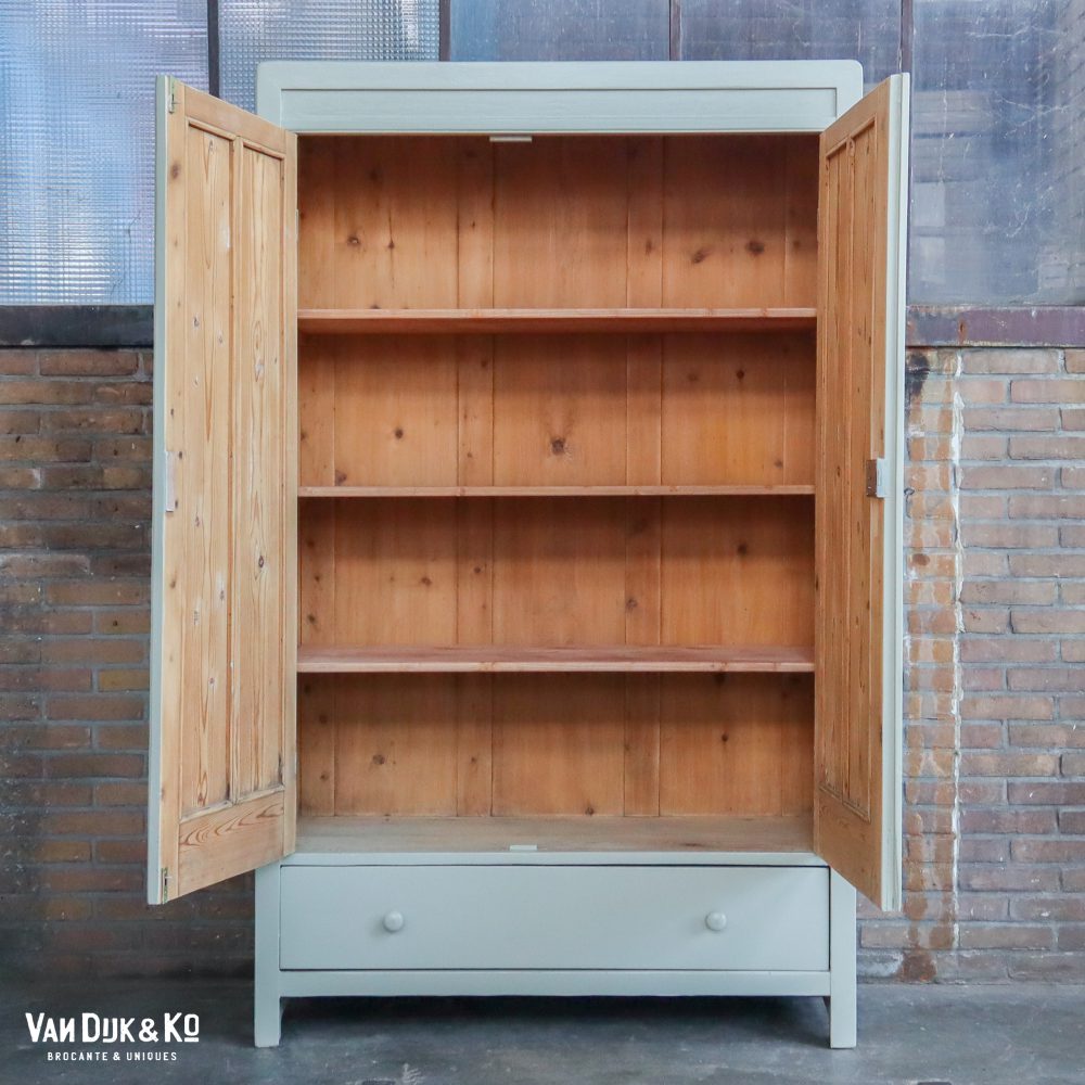 Brocante linnenkast - Afbeelding 7