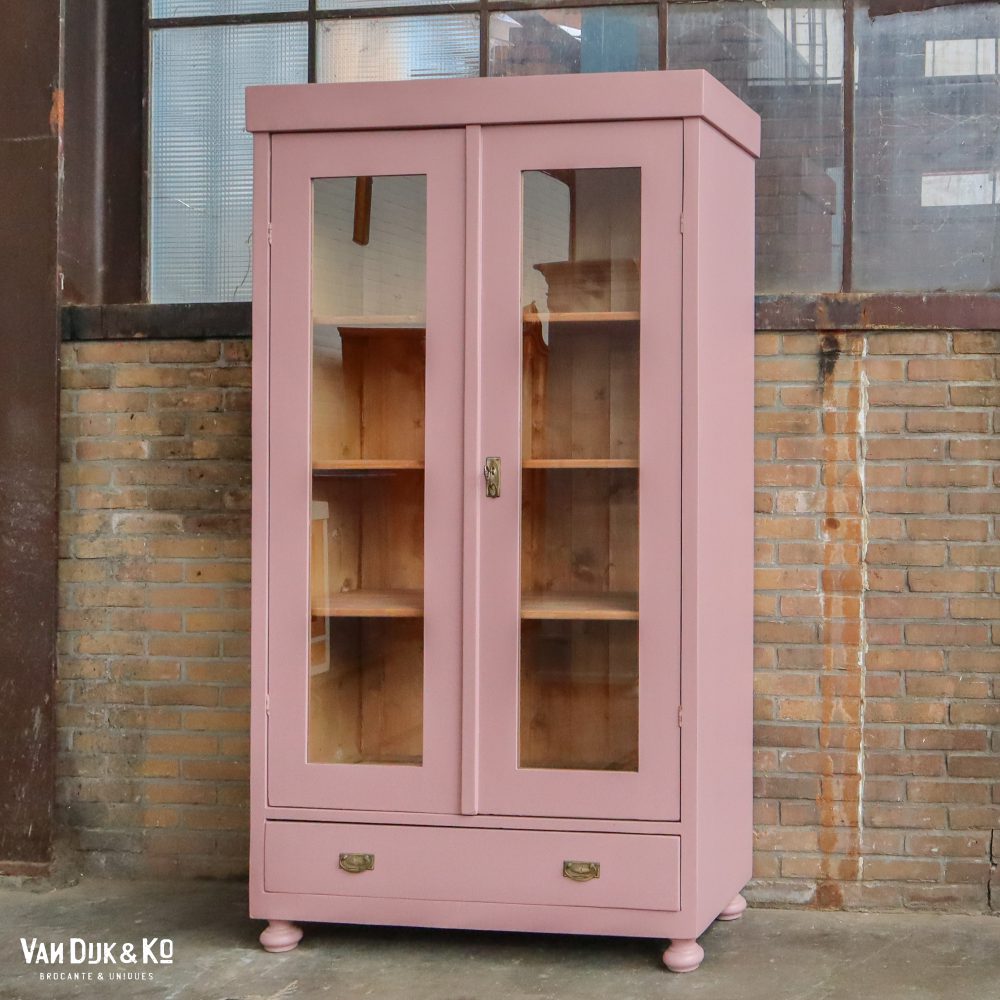 Roze vitrinekast - Afbeelding 2