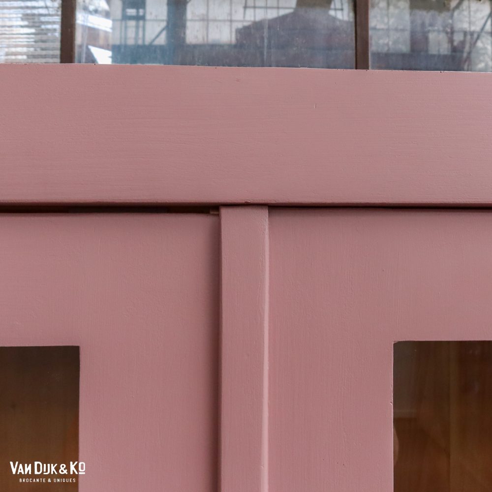 Roze vitrinekast - Afbeelding 4