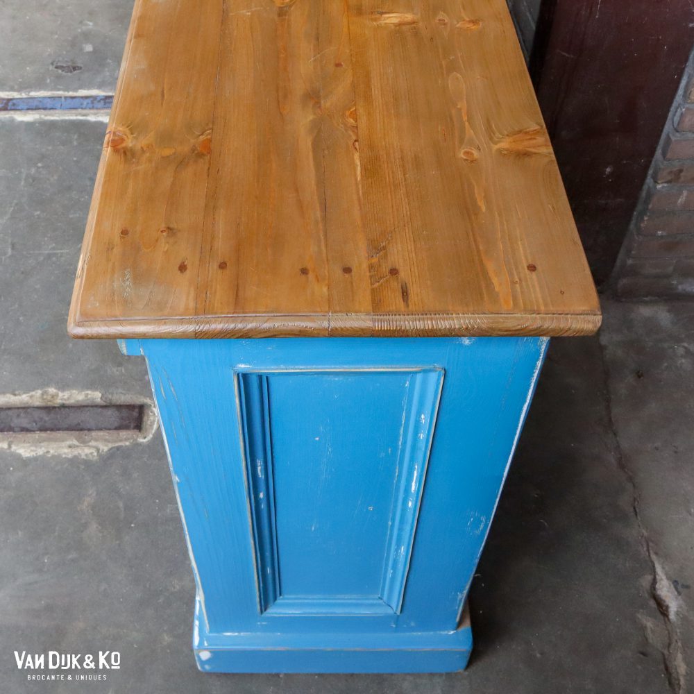 Blauw/witte open toog - Afbeelding 4