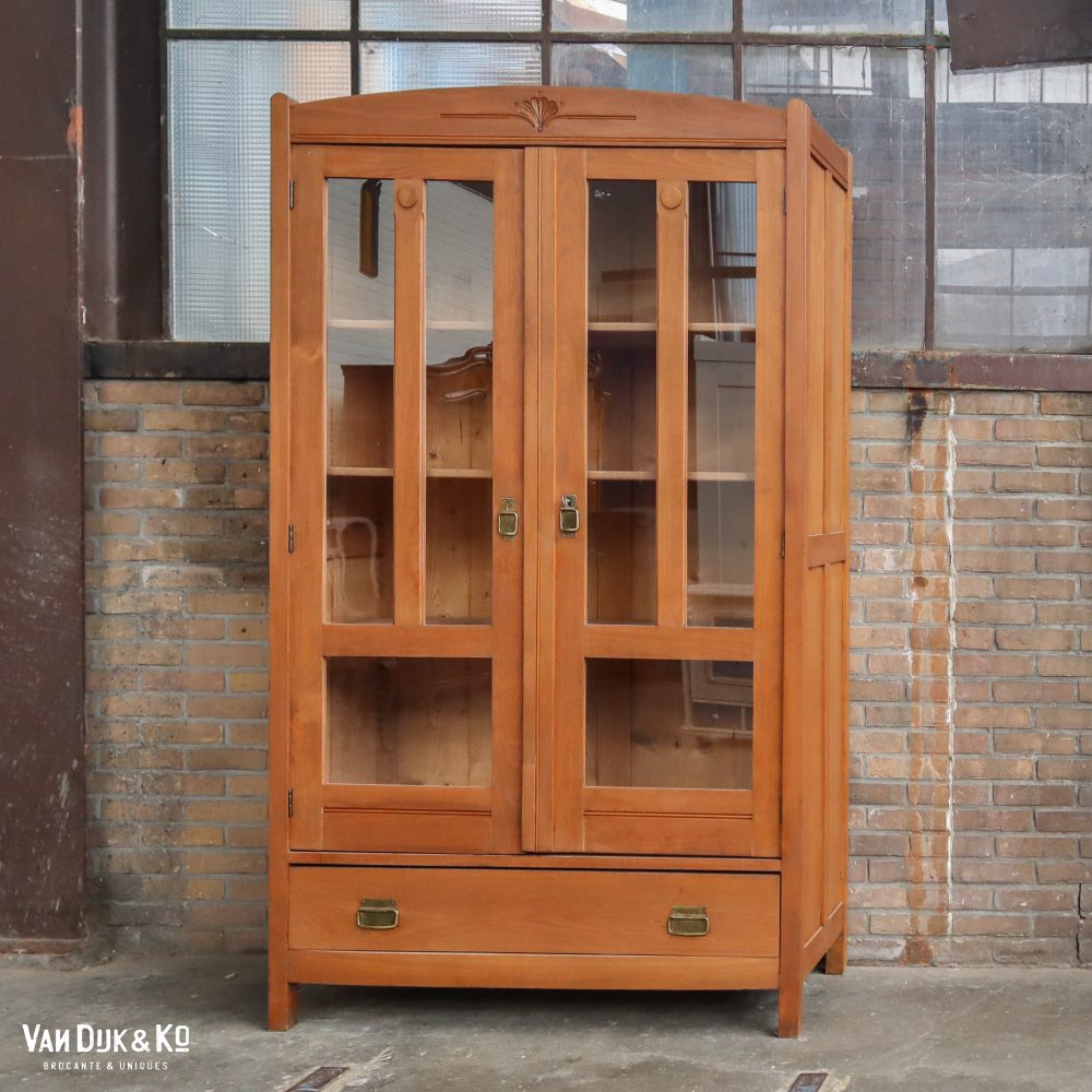 Brocante vitrinekast - Afbeelding 2