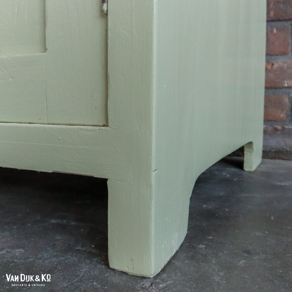 Groene brocante buffetkast - Afbeelding 11