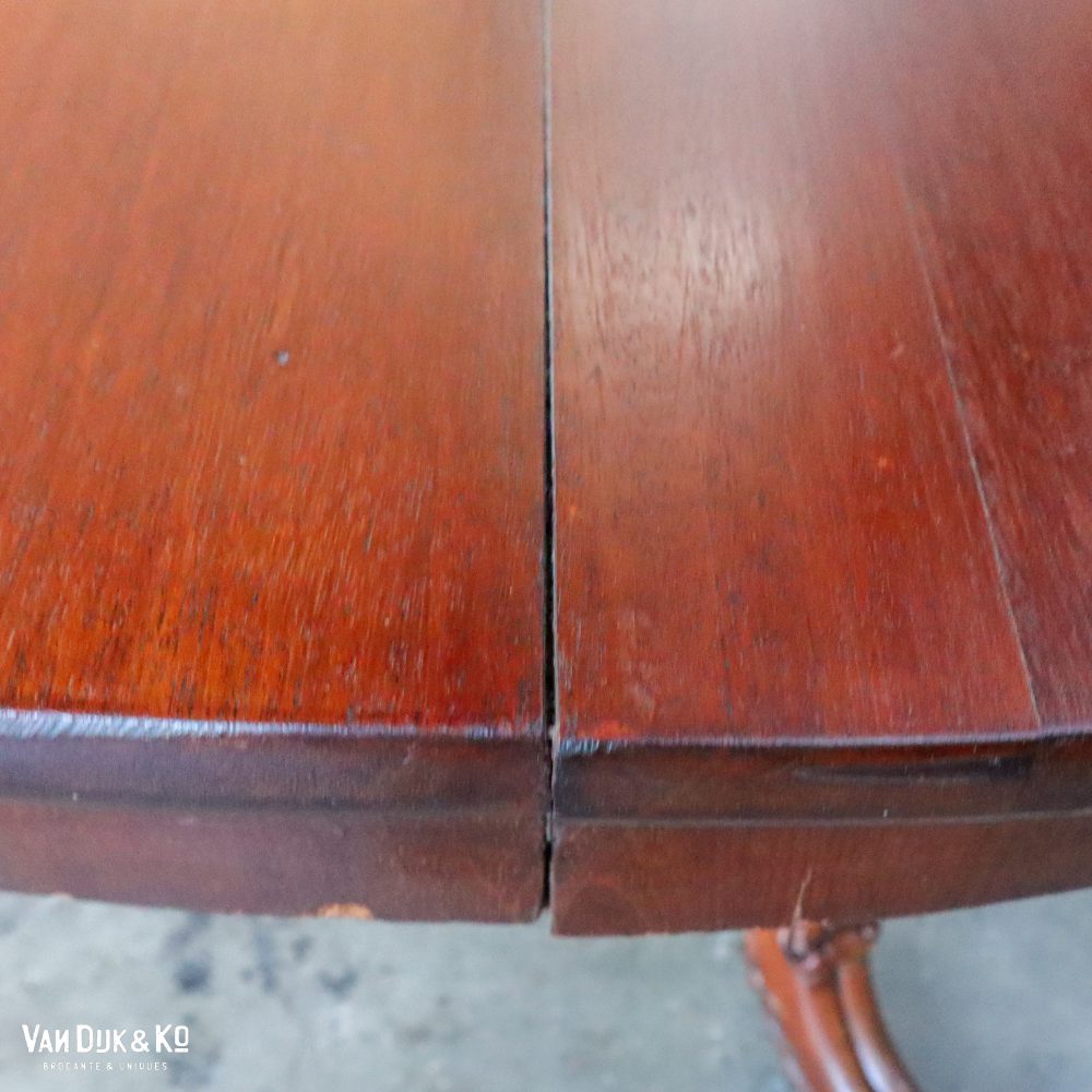 Ronde brocante eettafel - Afbeelding 6