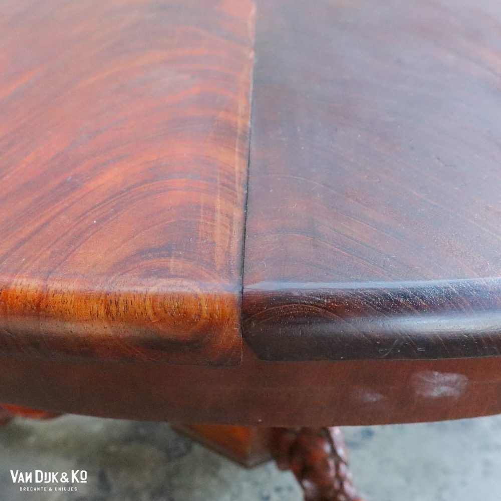 Brocante ronde eettafel - Afbeelding 4