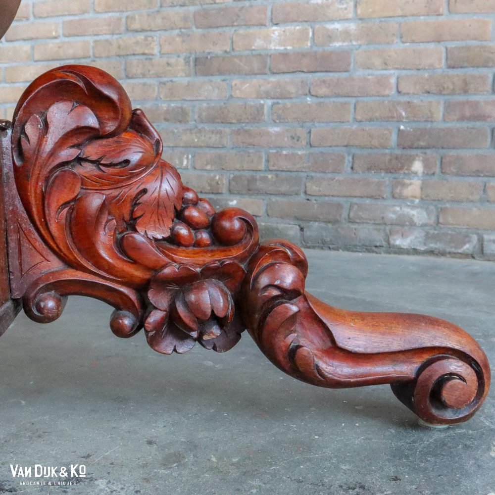 Brocante ronde eettafel - Afbeelding 7