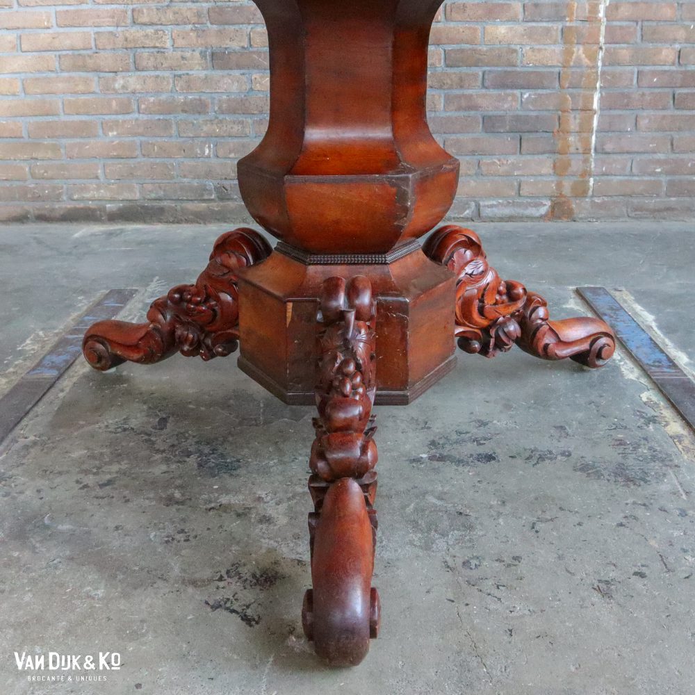 Brocante ronde eettafel - Afbeelding 5
