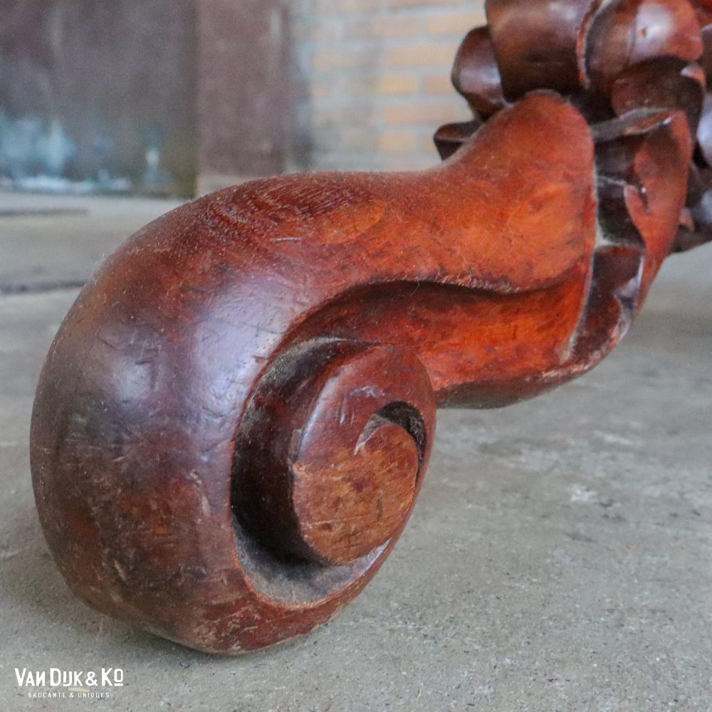 Brocante ronde eettafel - Afbeelding 9