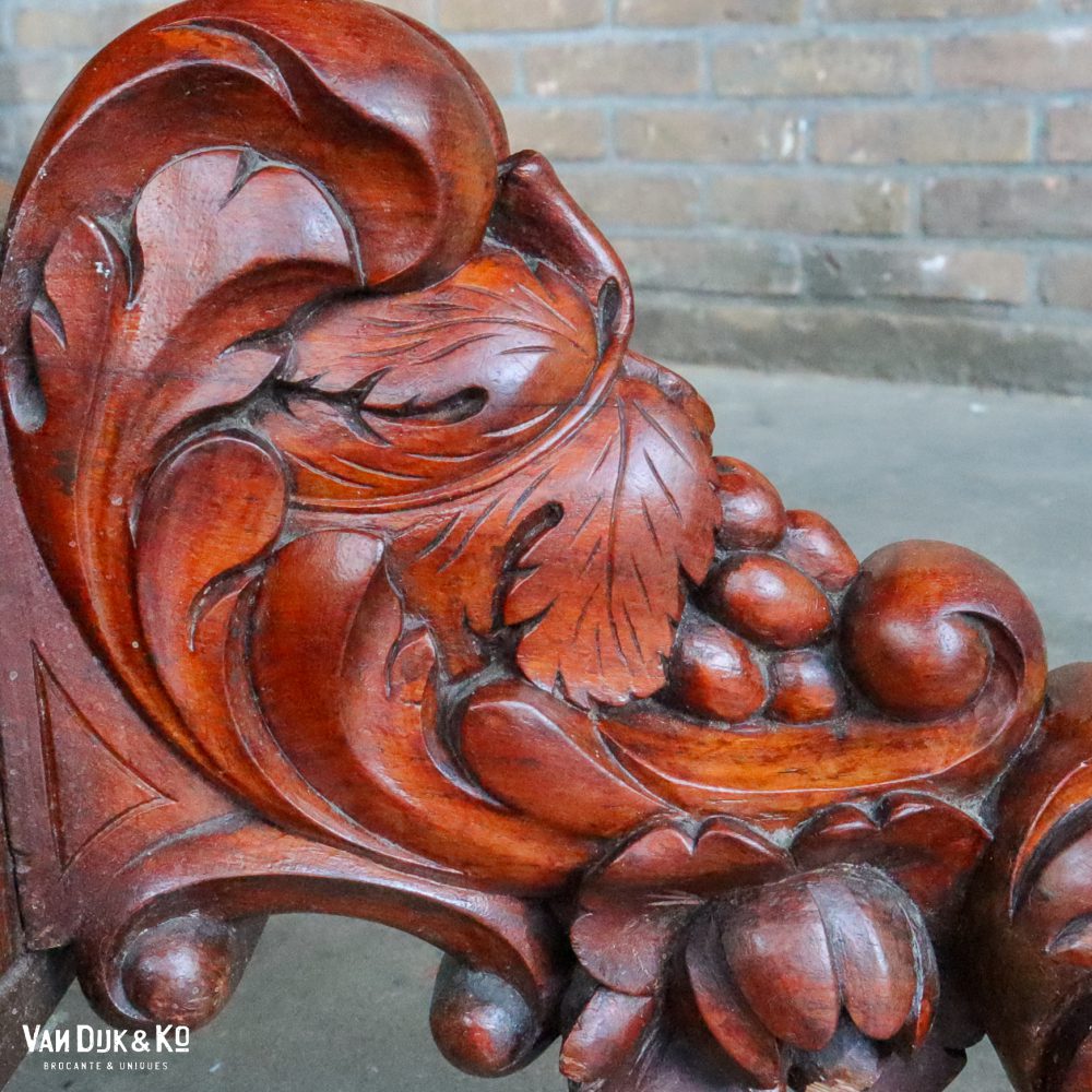 Brocante ronde eettafel - Afbeelding 8