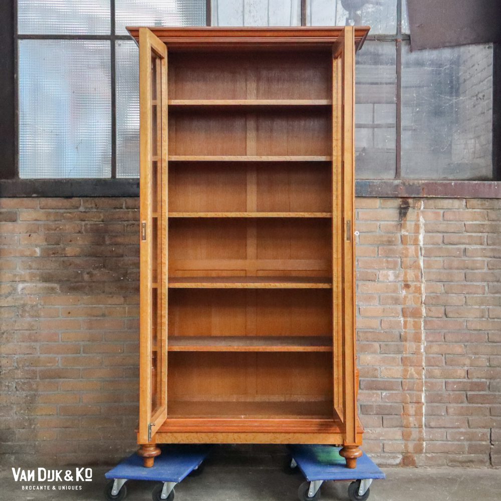 Vintage vitrinekast - Afbeelding 3