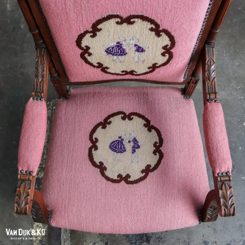 Brocante fauteuil - Afbeelding 3