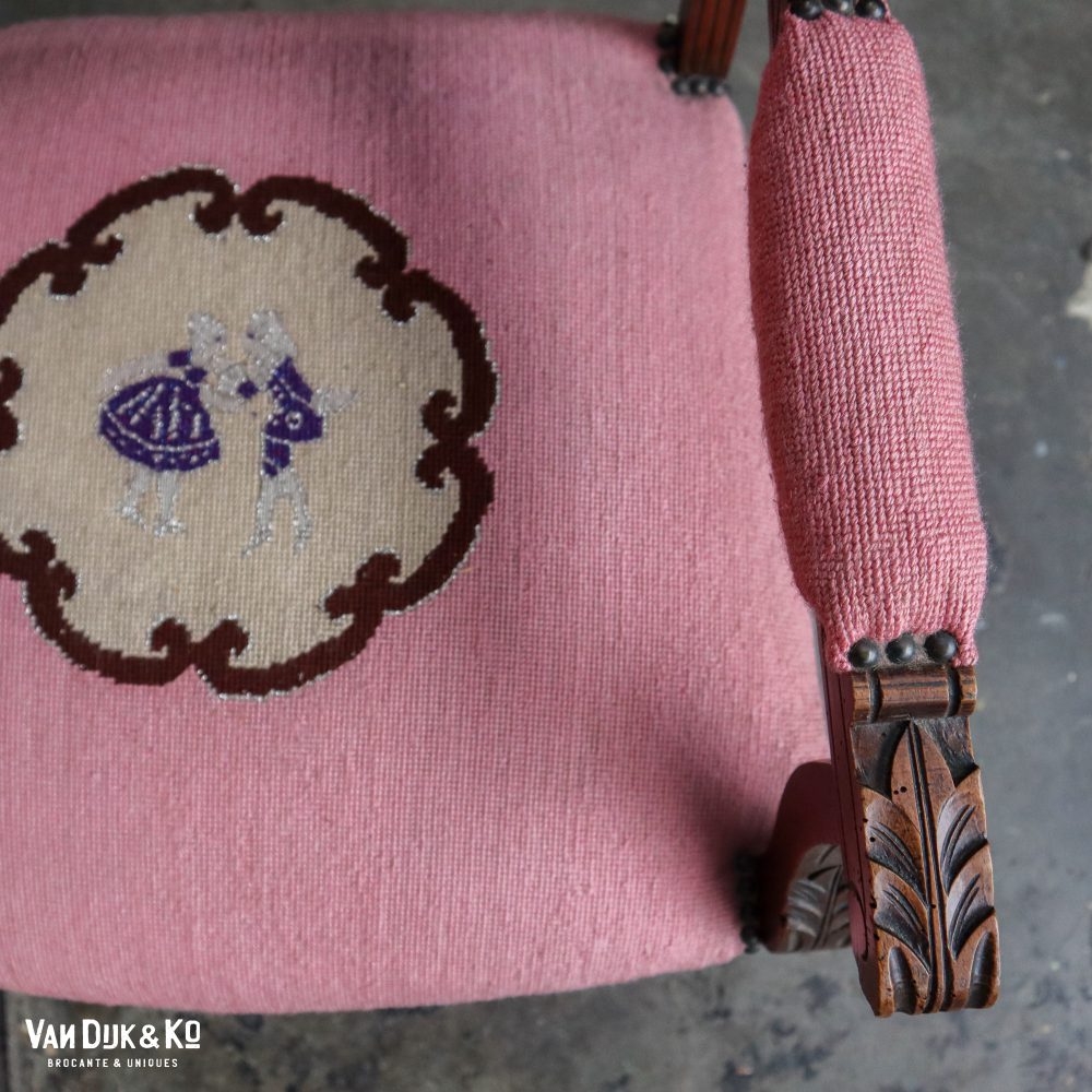Brocante fauteuil - Afbeelding 4