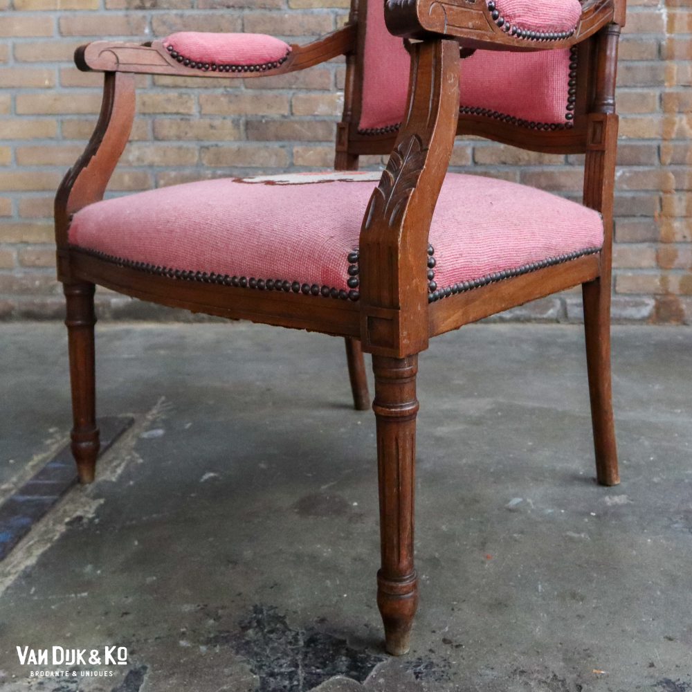 Brocante fauteuil - Afbeelding 4