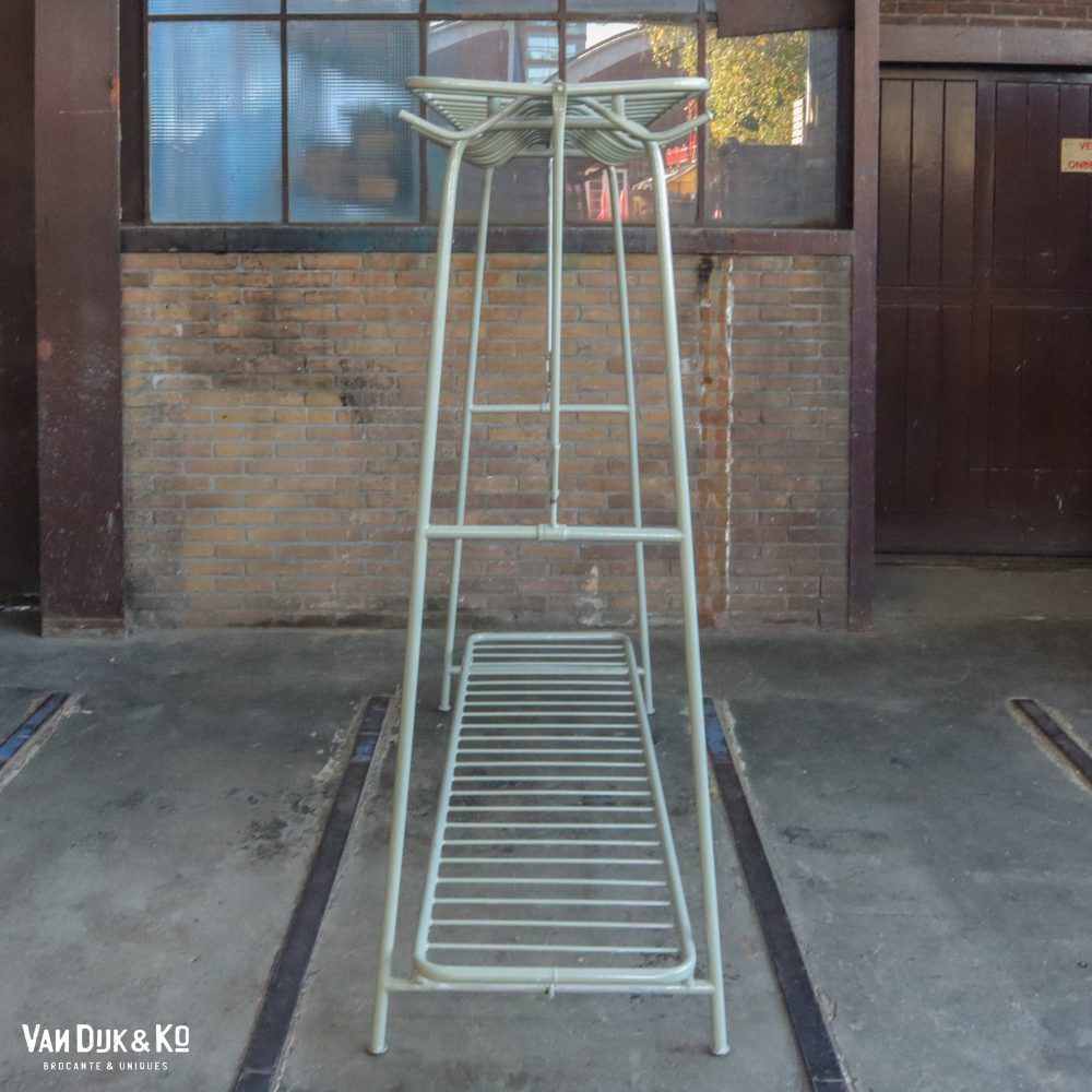 Vintage metalen kledingrekken - Afbeelding 2