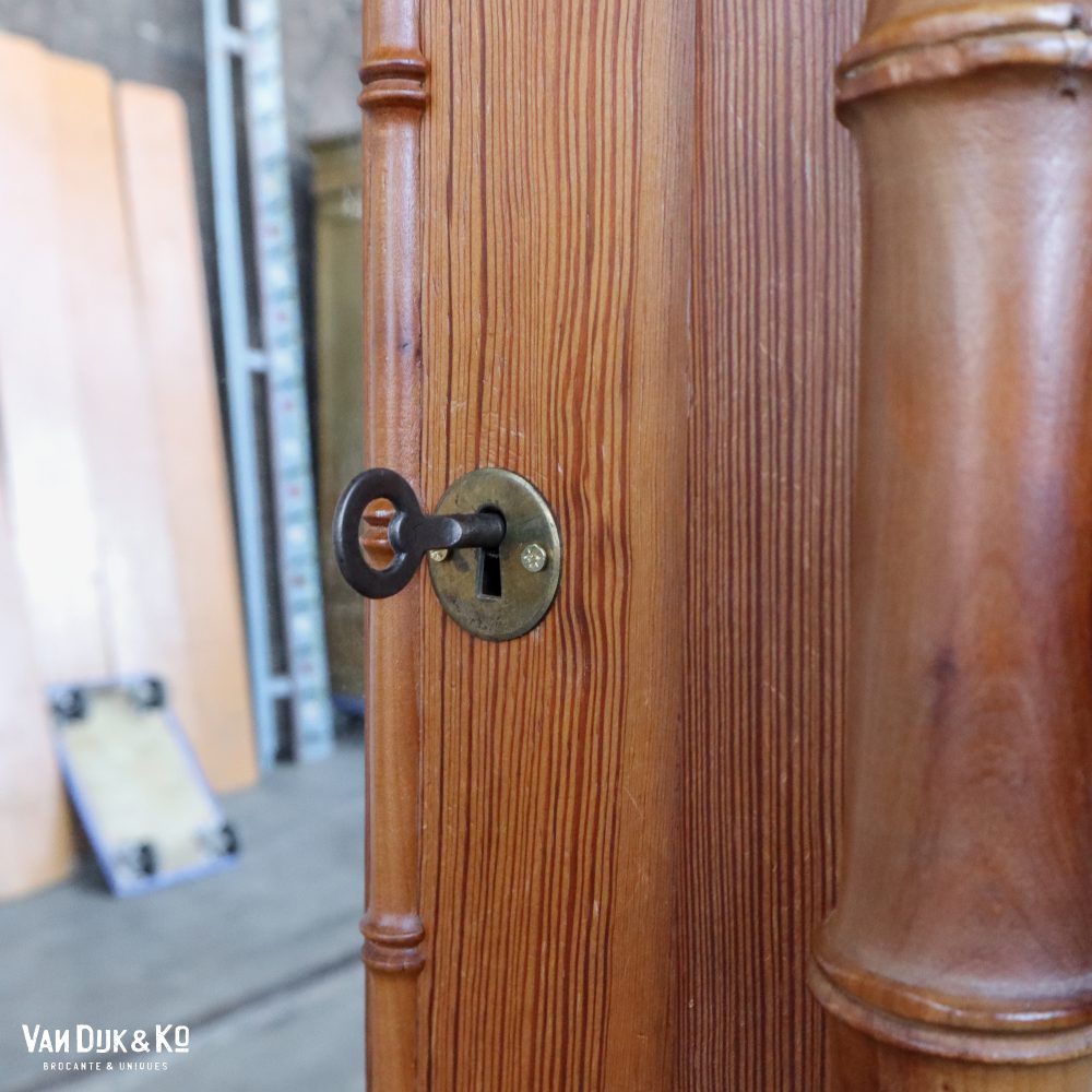 Faux bamboo spiegelkast - Afbeelding 9