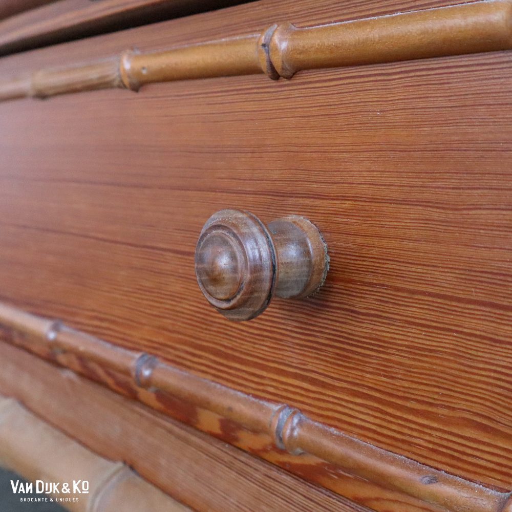 Faux bamboo spiegelkast - Afbeelding 10